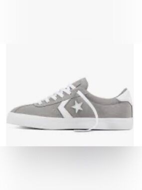 Converse suede breakpoint ox women shoes size 5 Dolphin/white